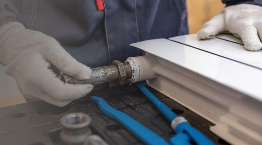 Professional water heater repair services in Hedrick, IA